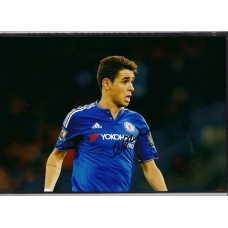 Signed photo of Oscar the Chelsea footballer. 